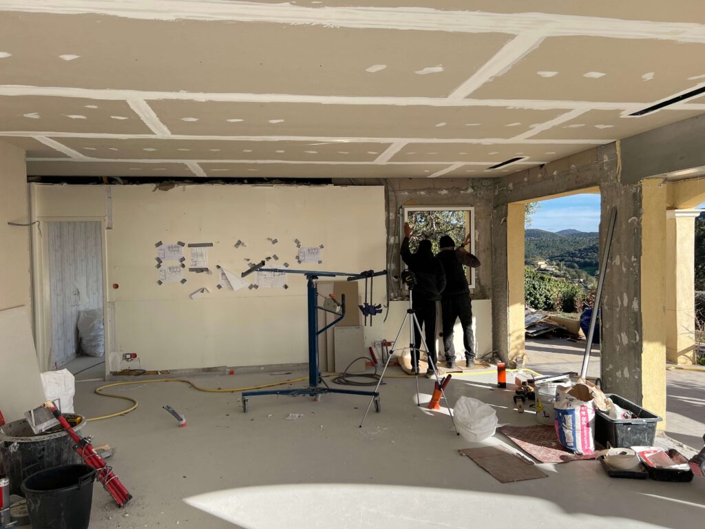 Rénovation villa Valcros